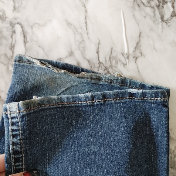 Silver womens Suki Surplus Western Glove Works Jeans 29 - Picture 3 of 6